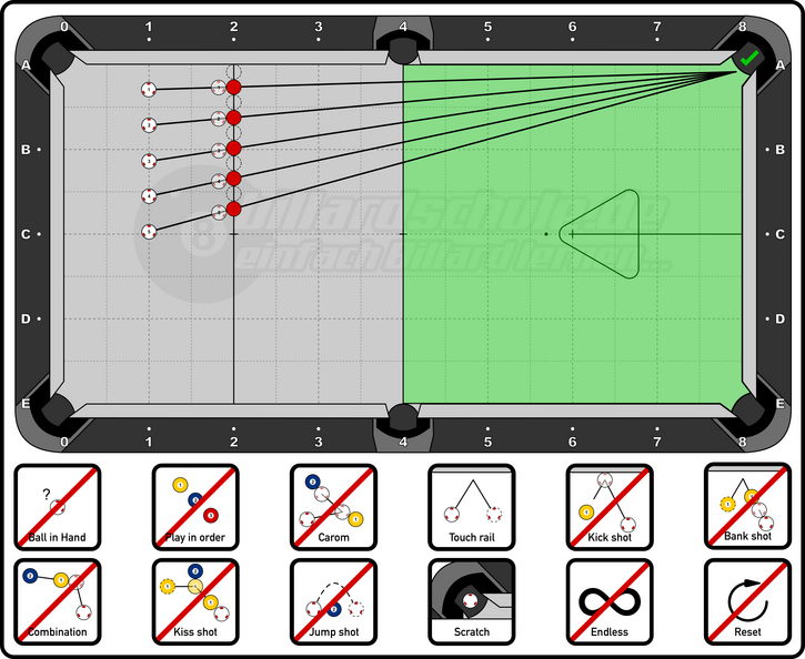 Pool Billiard - PAT Start - Technique - Follow Drill