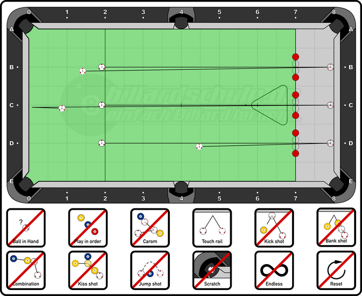 Pool Billiard - PAT Start - 02 - Straight-Control