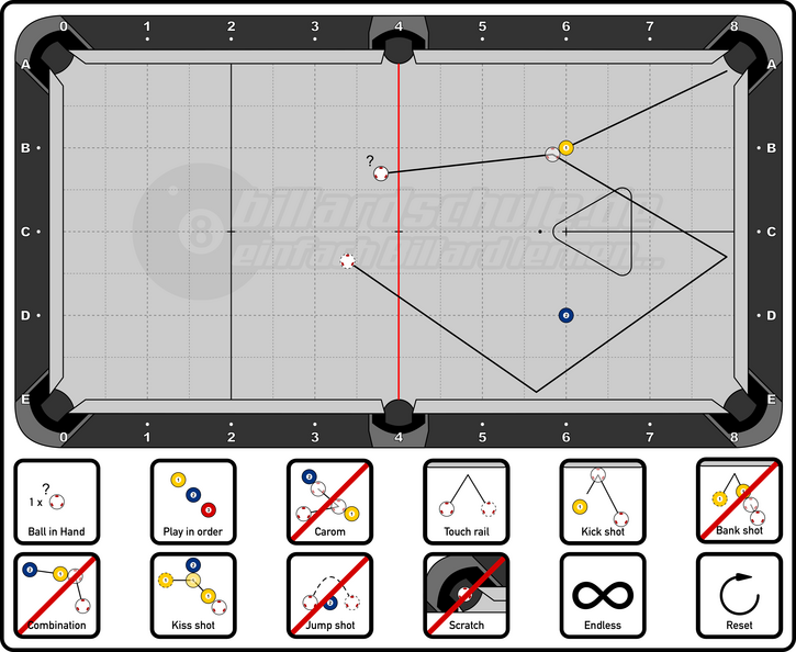 Pool Billiard - APAT Level 2 - 08 - Endless Position Drill 2