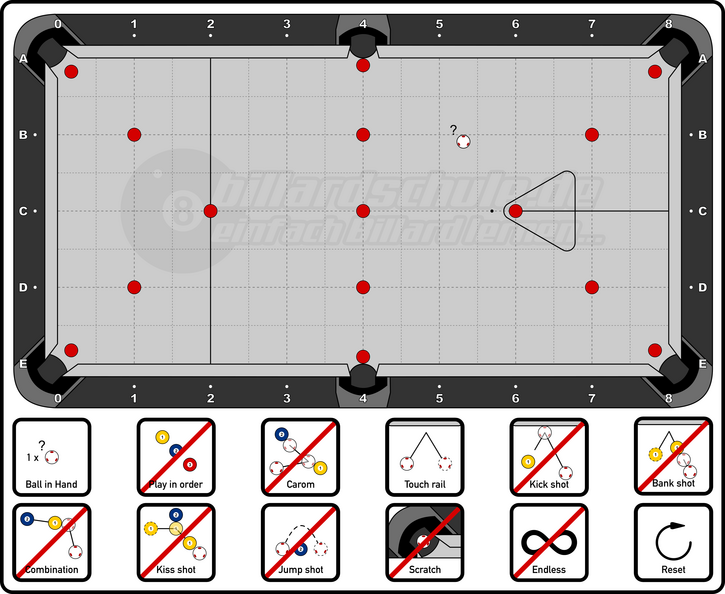 Pool Billiard - Billartist - 15 Balls